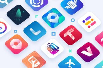 design mobile app logo or app icon design