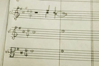 write an orchestral arrangement for your song