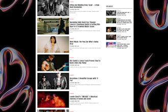write an article about your music on my music magazine