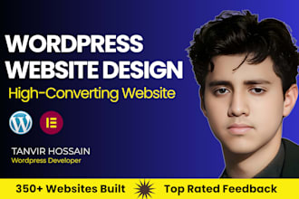 design conversion focused wordpress business website