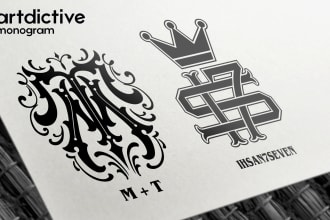 design awesome initials monogram