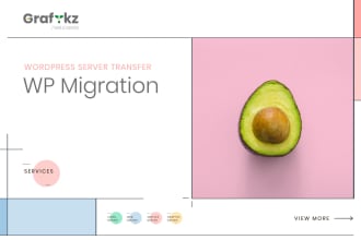 transfer, migrate, install or setup wordpress