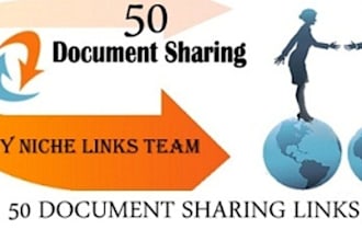upload your 2 articles to high quality 50 document sharing sites