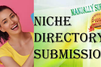 do 150 directory submission and 20 forum posting manually
