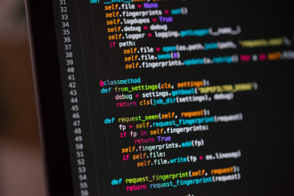do your python work, scripts, bots, api, matplotlib