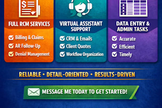 provide full revenue management services and medical billing