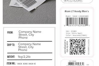 adhesive sticker carton sticker label