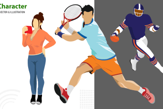 do stencil silhouette vector avatar character from any photo