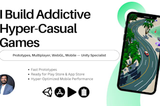 create a playable unity prototype for mobile or PC