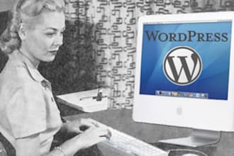 design and develop an attractive professional 3 page wordpress website