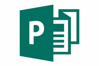 create your document in ms publisher
