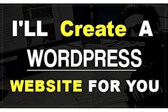 build a professional wordpress website or blog with SEO optimization