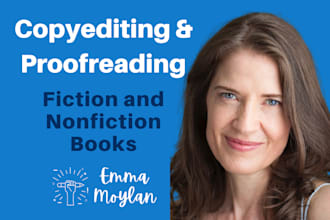 copy edit and proofread your book or novel