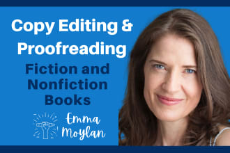 copy edit and proofread your book