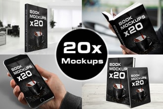 design 3d ebook cover in 20 styles or ecover bundle