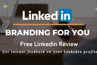 create and do linkedin profile optimization professionally