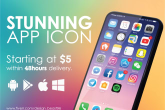 design stunning app icons