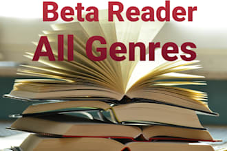 beta read your content and provide constructive feedback