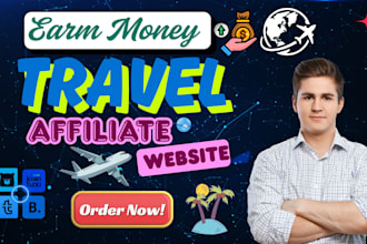 create automated travel affiliate website