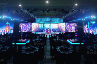 make event stage, virtual stage design for event, concert
