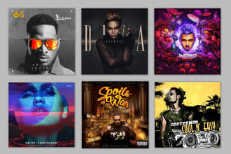 design professional mixtape or album covers