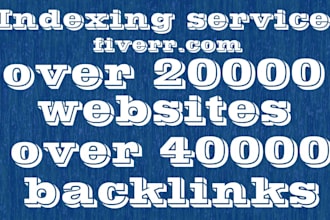 do link indexing 20k unique domains