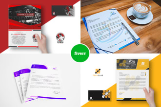 do professional letterhead and stationery design within 8hr