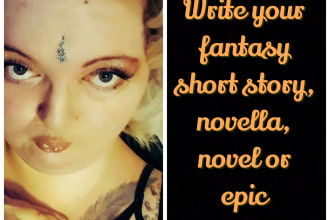 be your high quality fantasy book writer