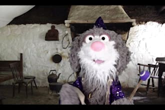 have greytail the wizard make a custom video for you