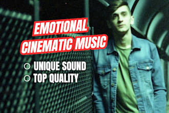compose cinematic music for film commercial or game