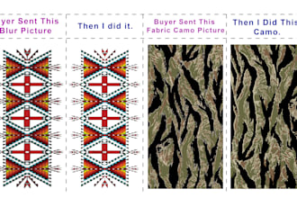 design and redesign seamless pattern design