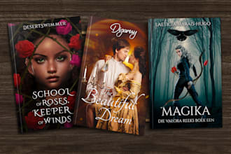 design professional book or ebook cover art