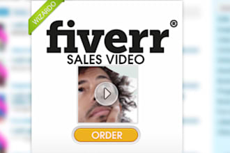 create Fiverr Sales Intro Video Presentation For your Gigs