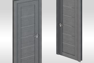 create 3d visualisation of door