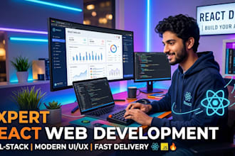 create a web application using react