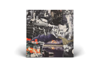 create punk or metal themed collage for album cover, poster, merchandise, etc