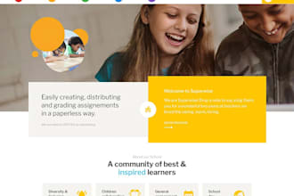 create kindergarten, preschool, childcare, daycare wordpress school website