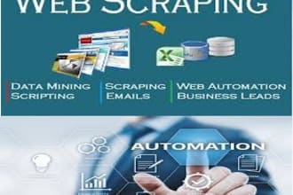 develop website scraping and website automation tool