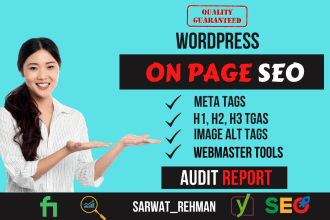 do full onsite yoast seo and page optimization of wordpress website
