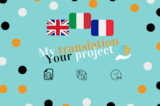 perform a high quality translation with a quick turnaround