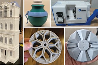 create 3d cad model for 3d printing