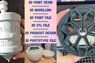 create 3d model for printing