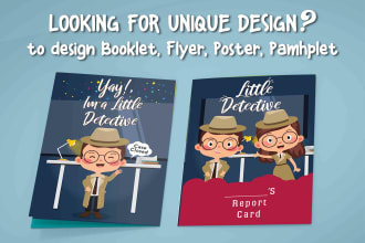 create a brochure, booklet,or flyer for children