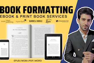 kindle ebook formatting, book formatting, paperback formatting for amazon kdp