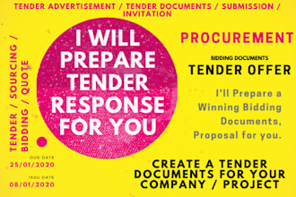 do tenders related work for you