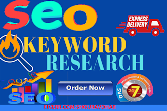 do depth SEO keyword research for  your targeted niche