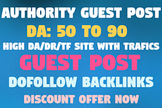 publish high da90 guest post on authority websites