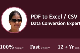 convert pdf to csv, excel or google sheet