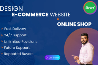build an ecommerce website online store