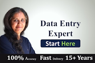 do data entry, data typing work